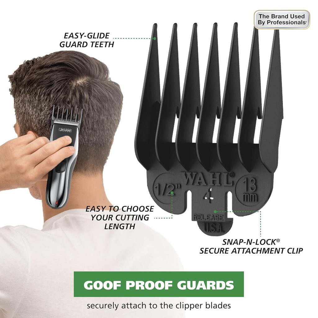 Wahl Clipper - Kit recargable con cable\/inalámbrico para cortar y...