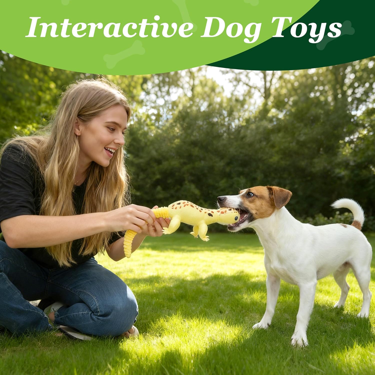 Prime Pets Juguetes para perros, paquete de 5, juguetes chirriantes...