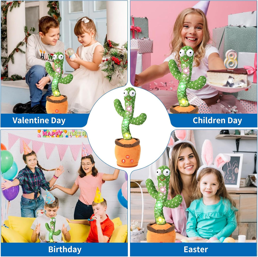 Juguetes recargables para bebés de 3-6, 6-12, 12-18 meses, cactus q...
