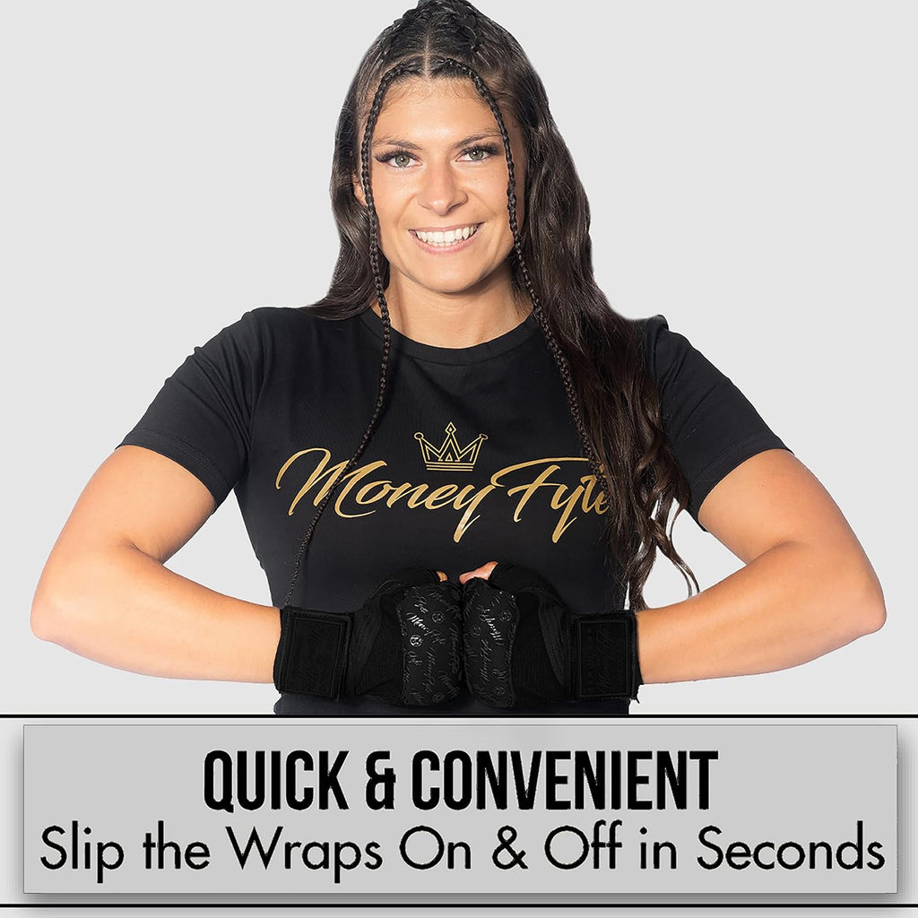MoneyFyte Quick Gel Boxing Wraps Under Boxing Gloves \u2013 Kickbox...