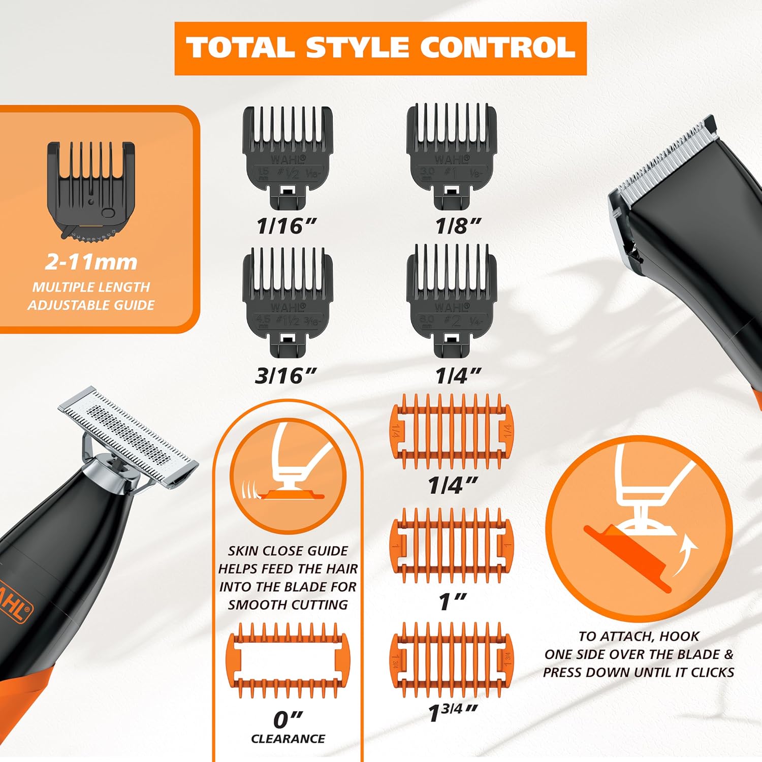 Wahl Trim Ninja - Maquinilla de afeitar eléctrica híbrida todo en u...