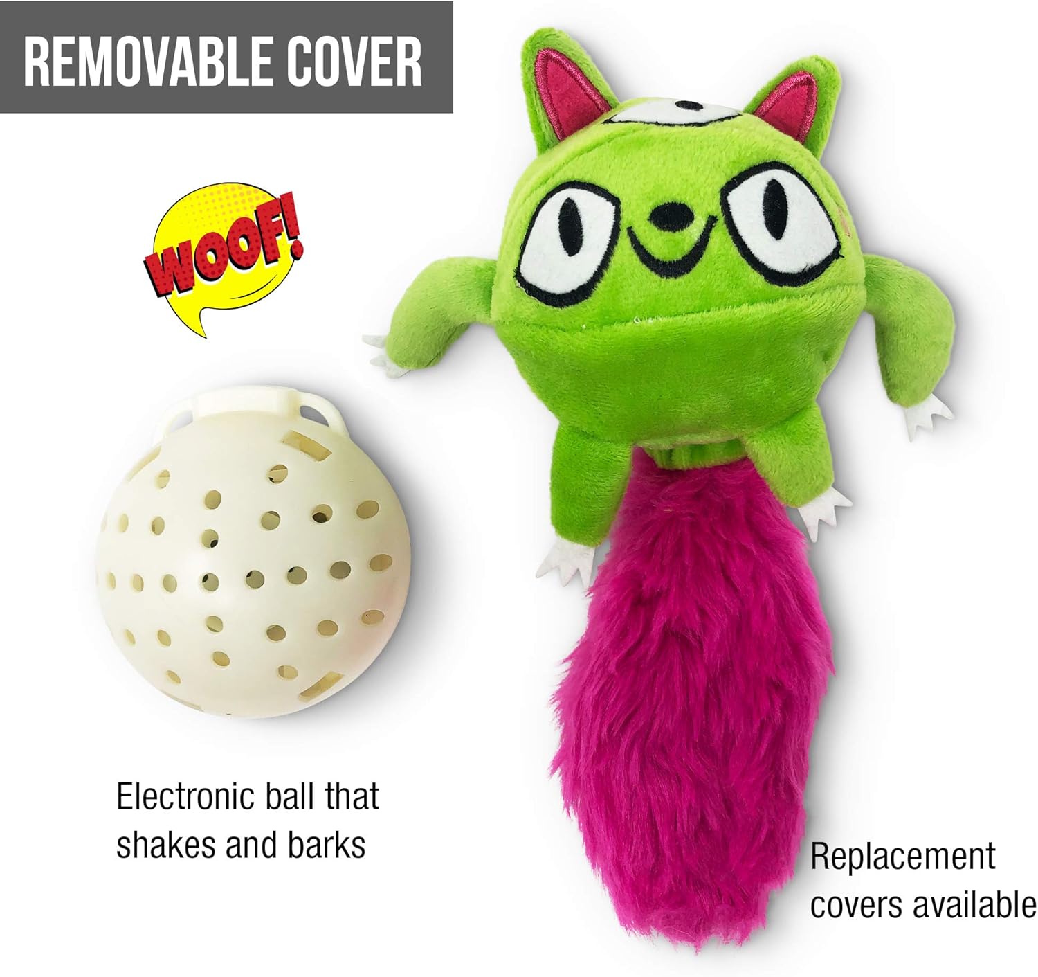 Hyper Pet Doggie Pal Monster - Juguetes interactivos de peluche par...