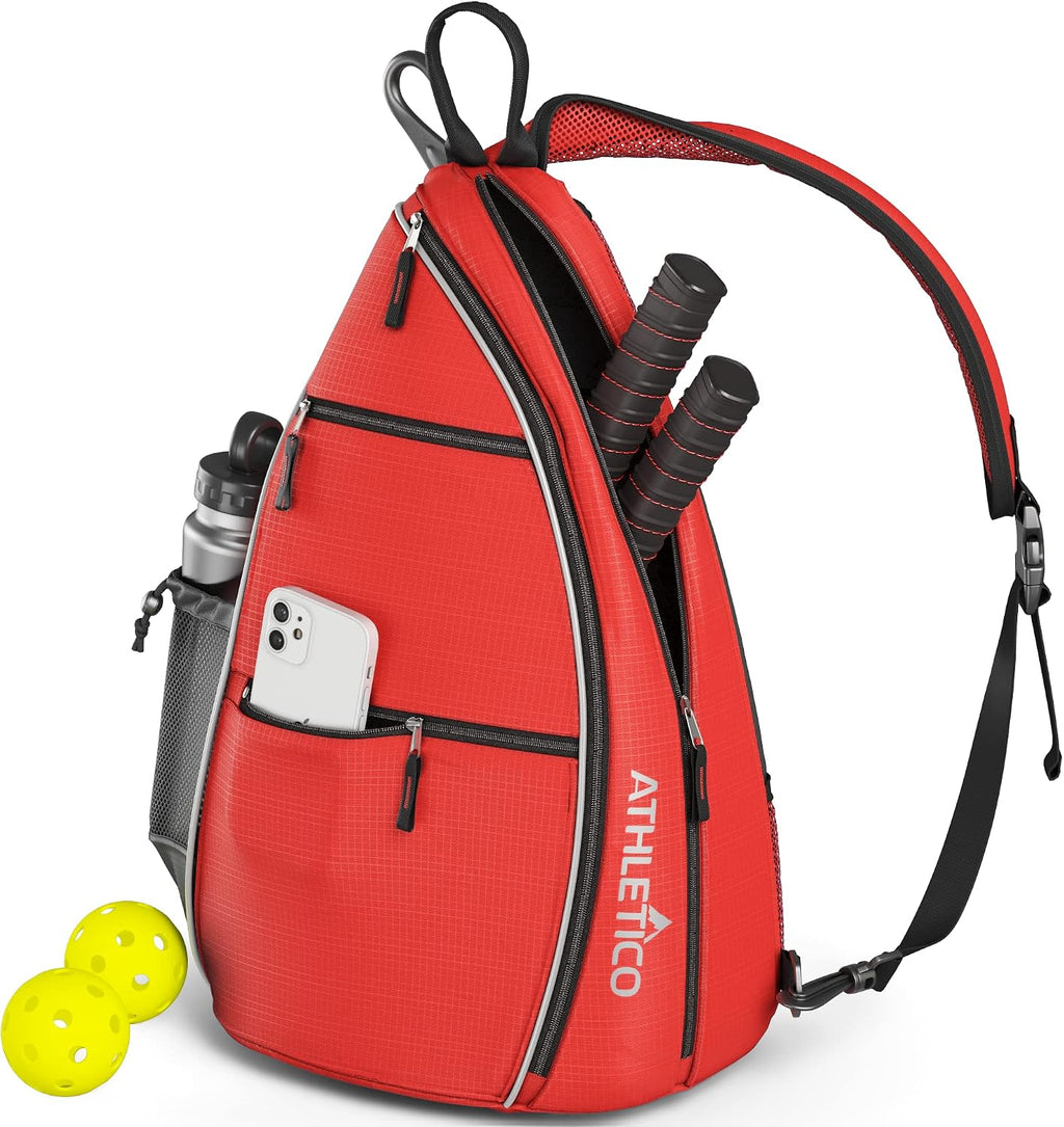Bolsa de Hombro Athletico - Mochila Cruzada para Pickleball, Tenis,...