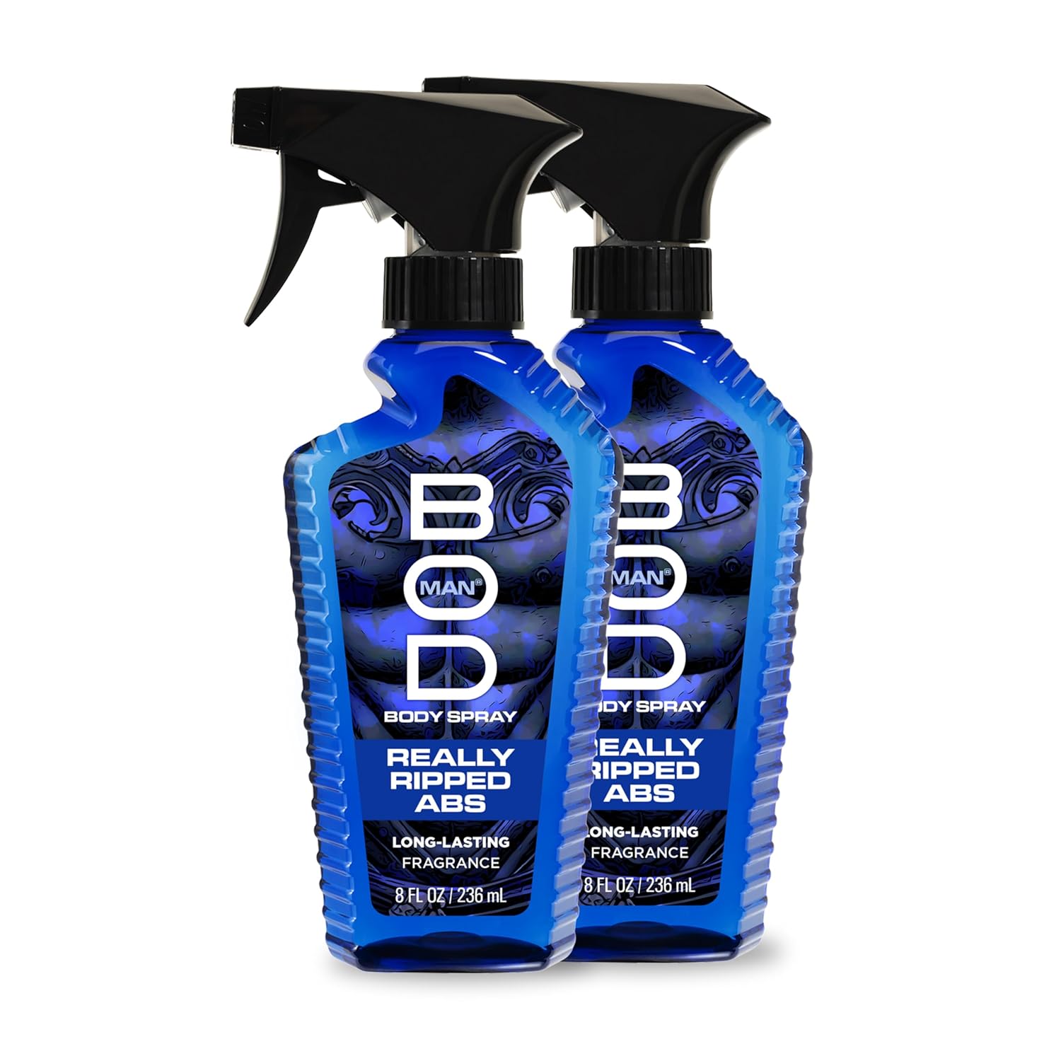 BOD man Fragancia corporal en aerosol, abdominales realmente rasgad...
