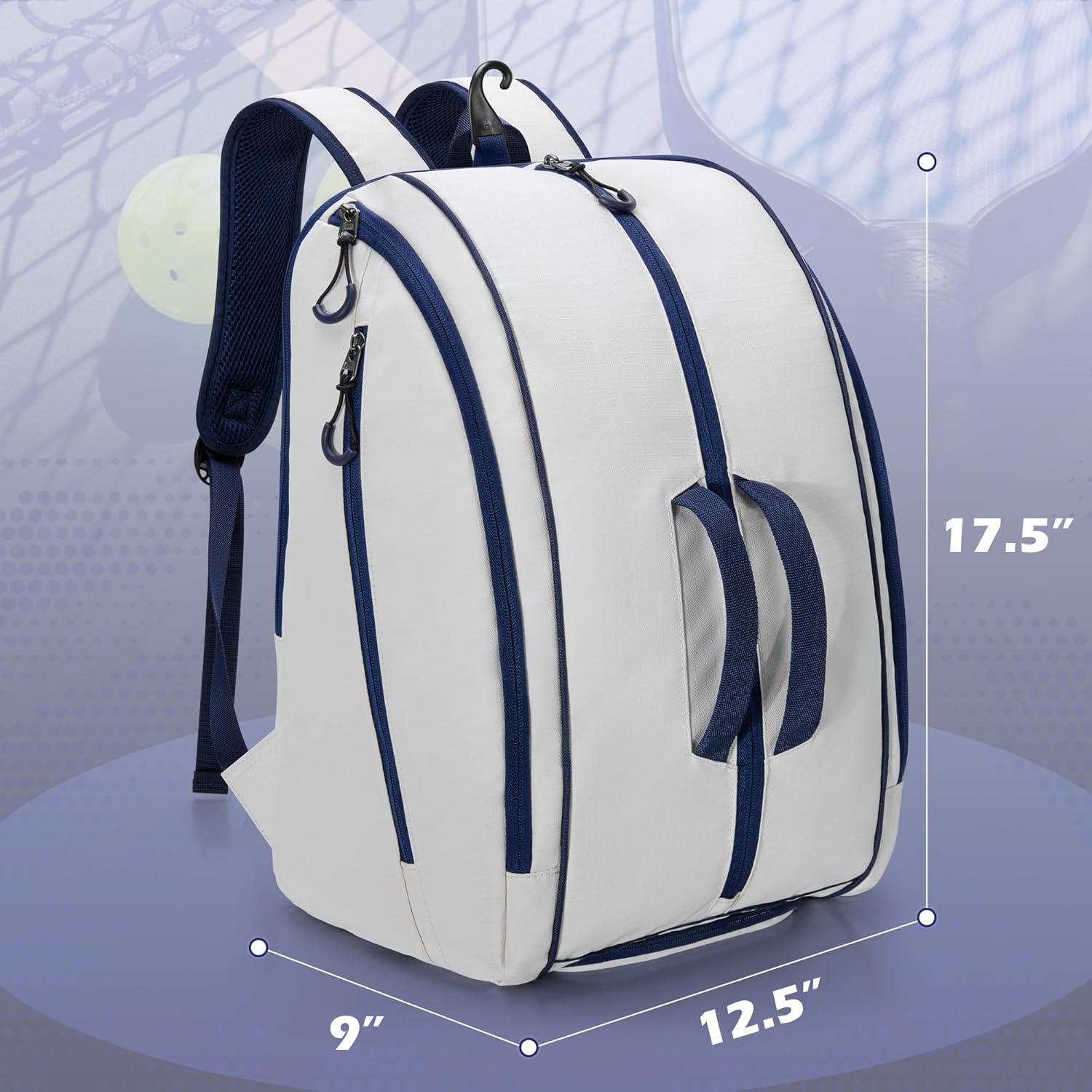 Mochila de Pickleball Smasrob, para 4 palas de Pickleball, mochila...