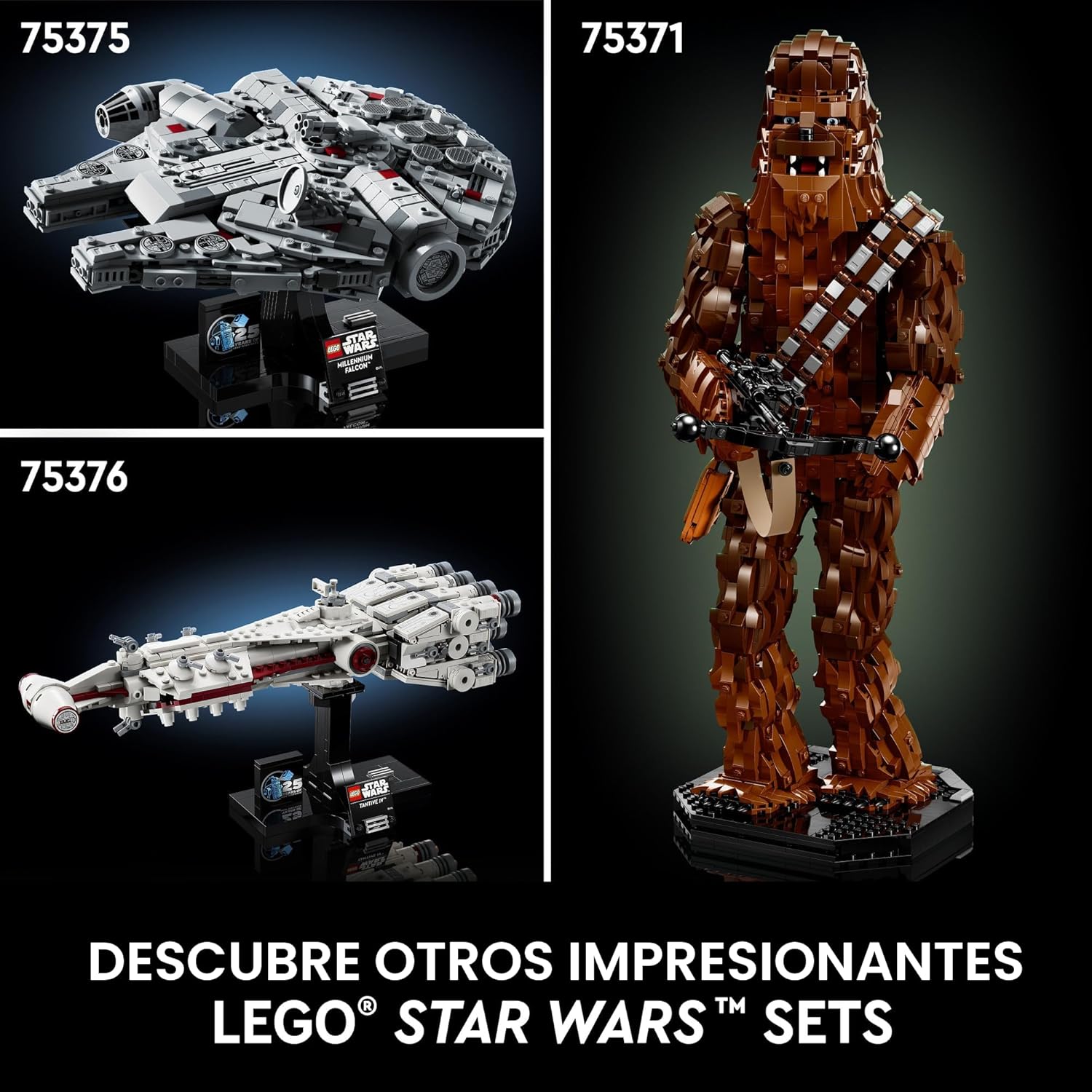 LEGO Star Wars Millennium Falcon 25 aniversario coleccionable \u201...