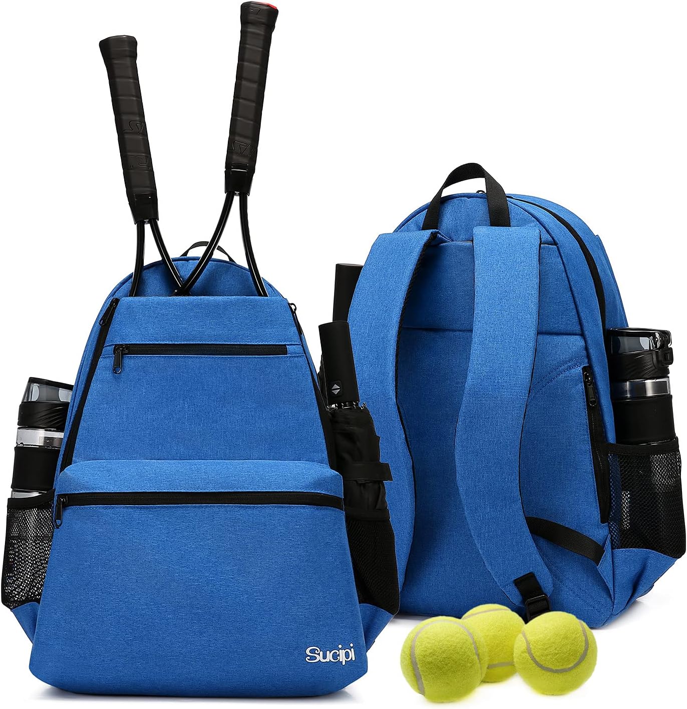 Sucipi Bolsa de Tenis Profesional Mochila de Tenis para Hombres y M...