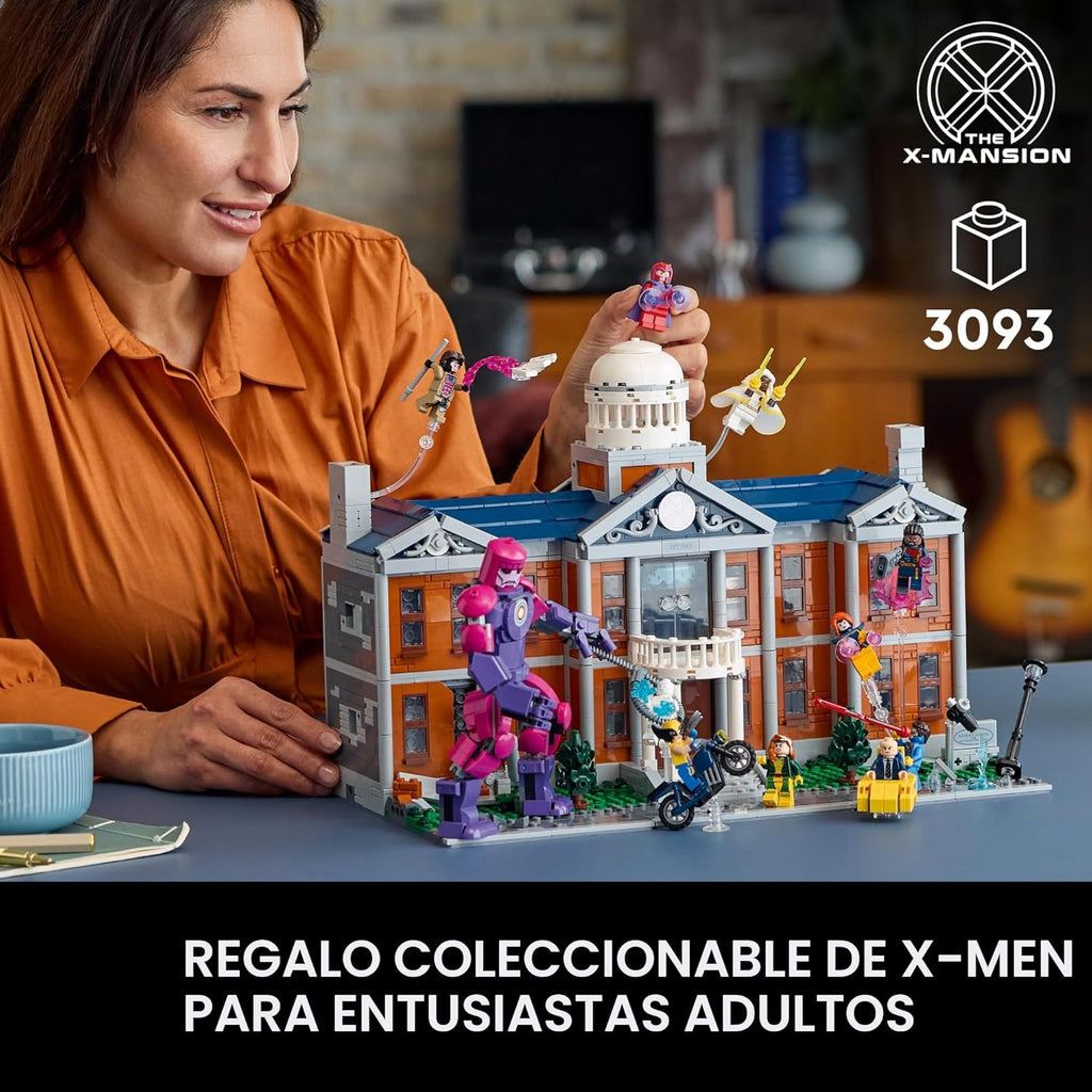LEGO Marvel X-Men El Conjunto de Construcción de La Mansión X - Kit...