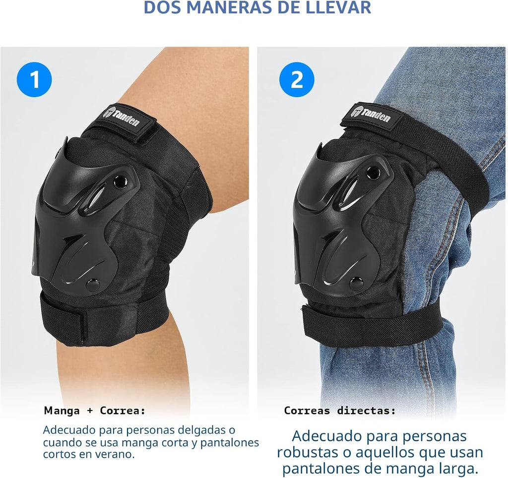 Tanden Equipo de Protección para Patinaje Rodilleras y Coderas Prot...