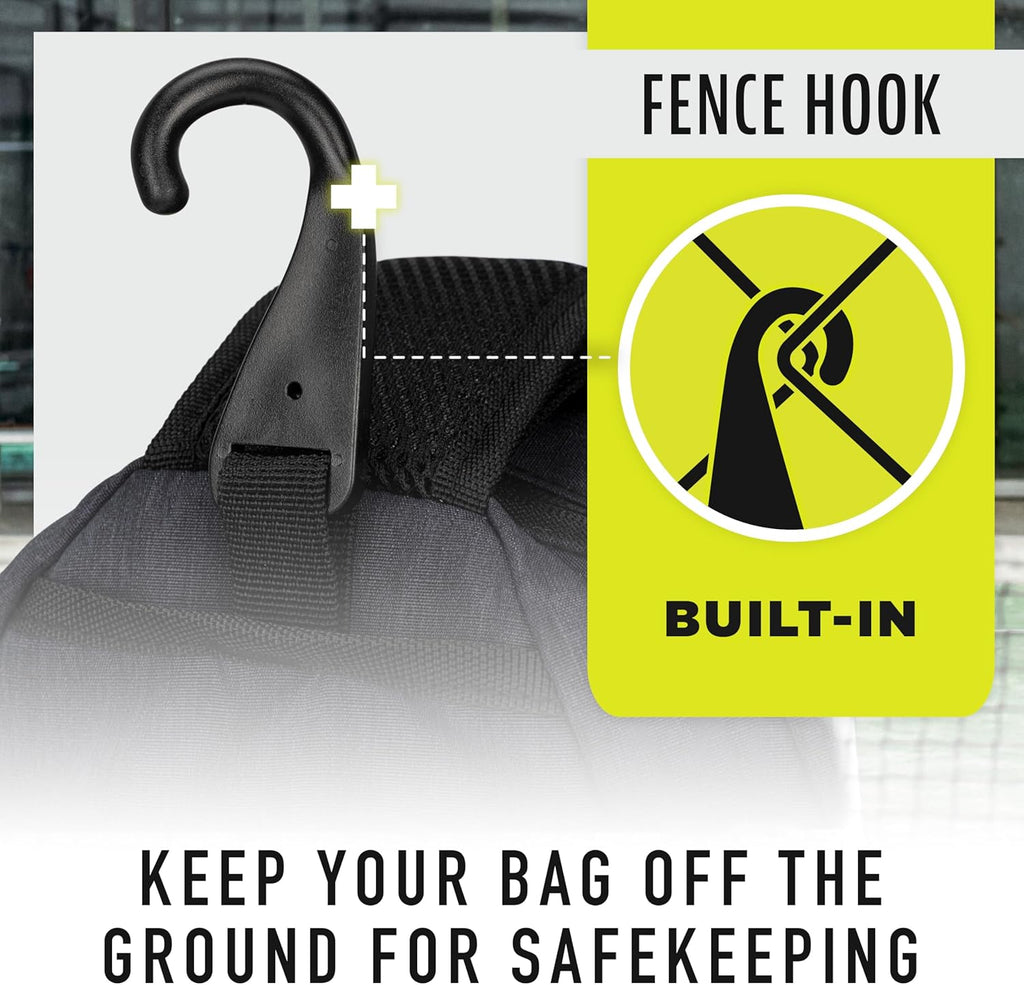Franklin Sports Padel Bag - Mochila Sling Bag Padel Hombre + Mujer...