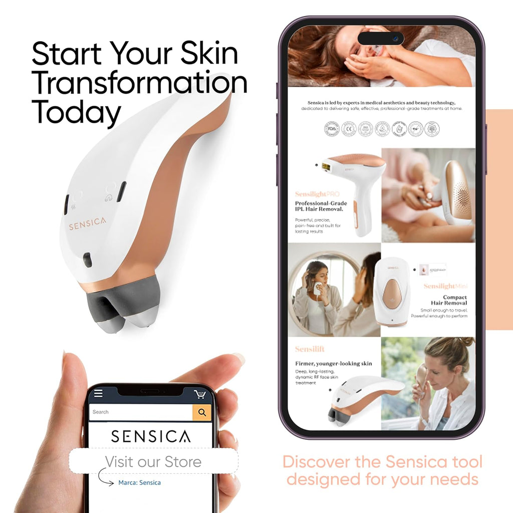 Sensica Sensilift - Dispositivo de estiramiento de la piel RF antie...