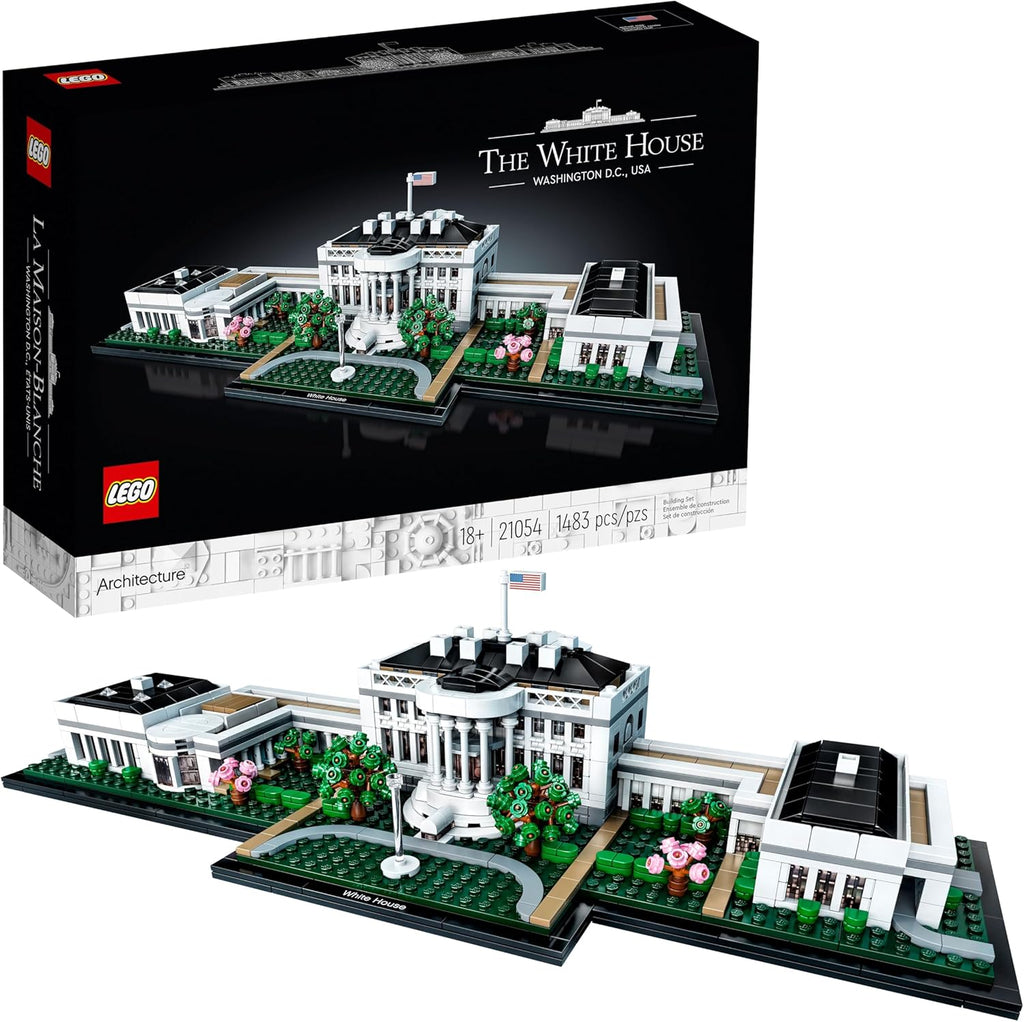 LEGO Colección de arquitectura: The White House 21054 - Kit de cons...