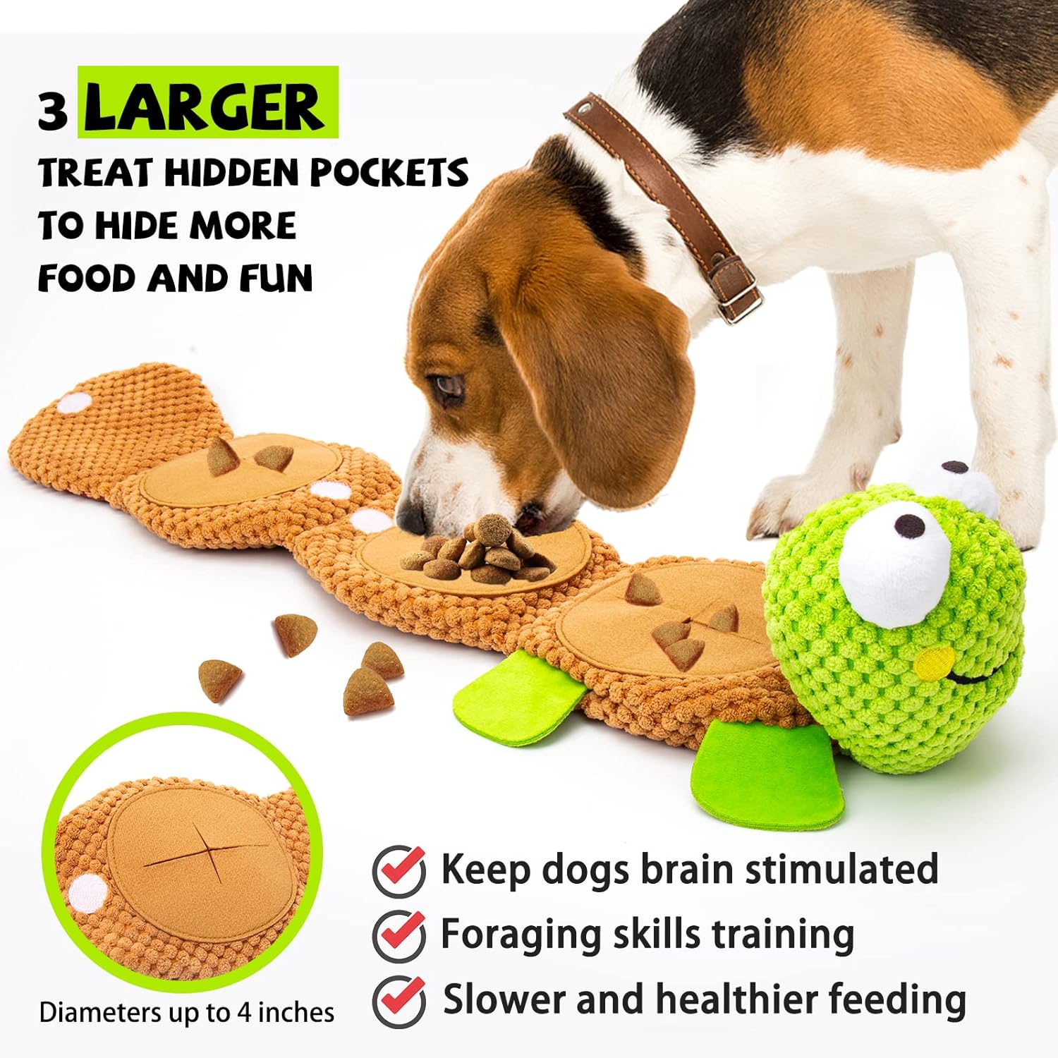 lilfrd Juguetes de rompecabezas para perros \u2013 Enriquecimiento...