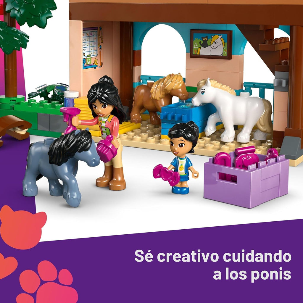 Juguete de construcción LEGO Friends Rancho y Establo de Ponis - Ju...
