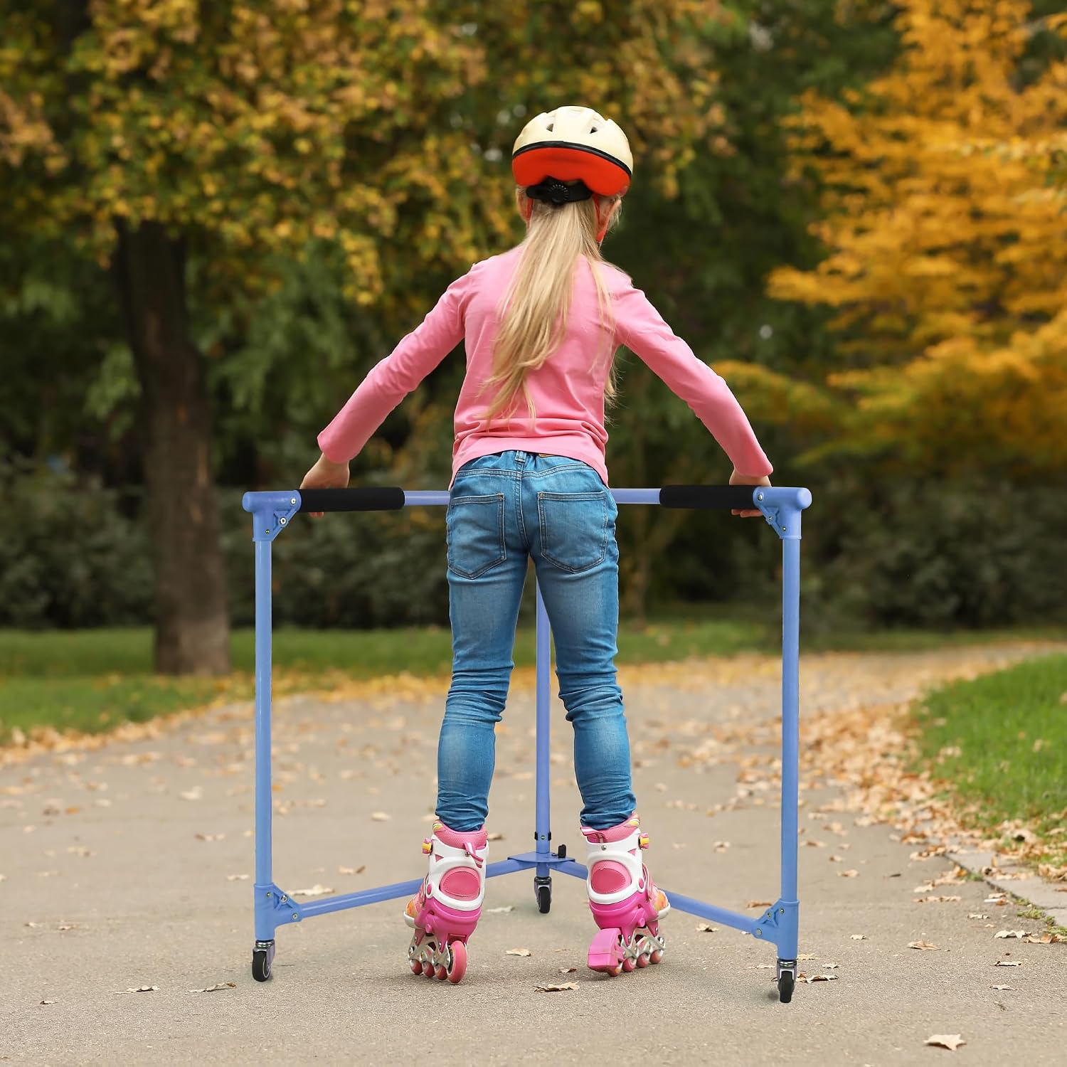 GanFindX Ayuda Plegable para Patinadores para Niños Patinaje sobre...