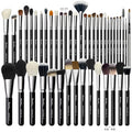 BUEART DESIGN - Juego de 42 brochas de maquillaje con pelo de cabra...