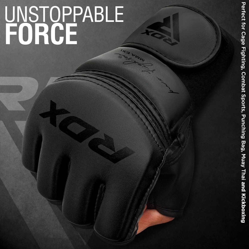RDX Guantes MMA Grappling Sparring, Cuero Maya Hide, Guantes de Box...