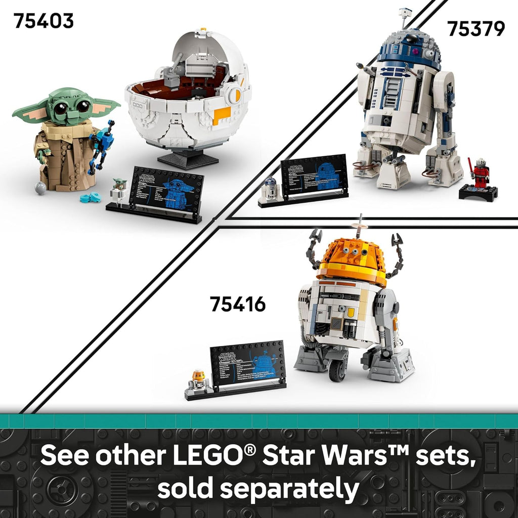 LEGO Star Wars: Ahsoka Chopper (C1-10P) Set de Droid Astromecánico...