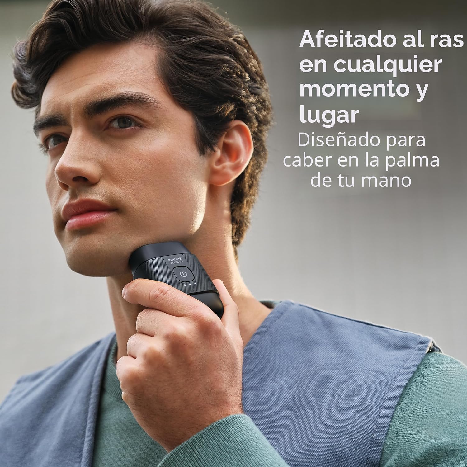 Philips Norelco Shaver Serie 500 - Afeitadora eléctrica compacta, s...