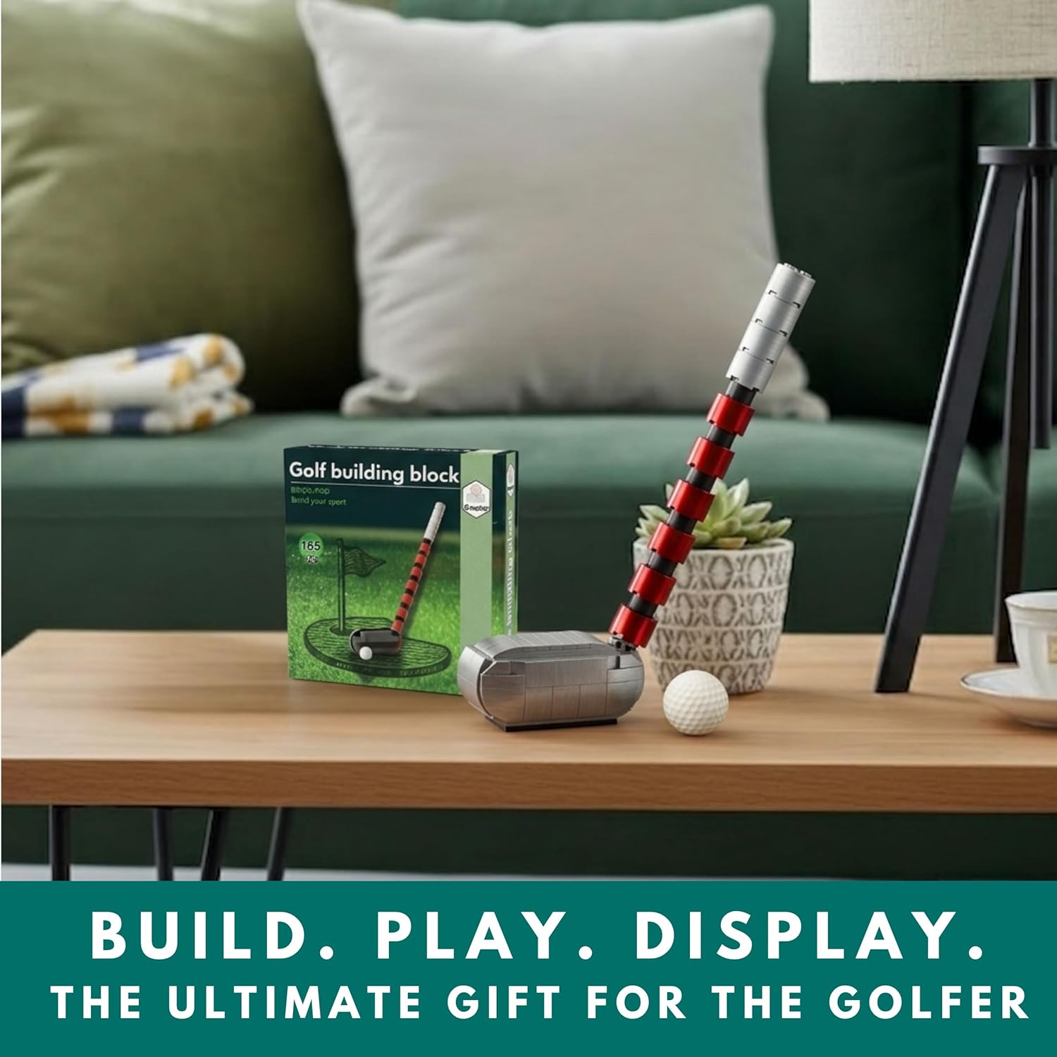 Juego de construcción de juguetes de golf compatible con Lego Golf,...