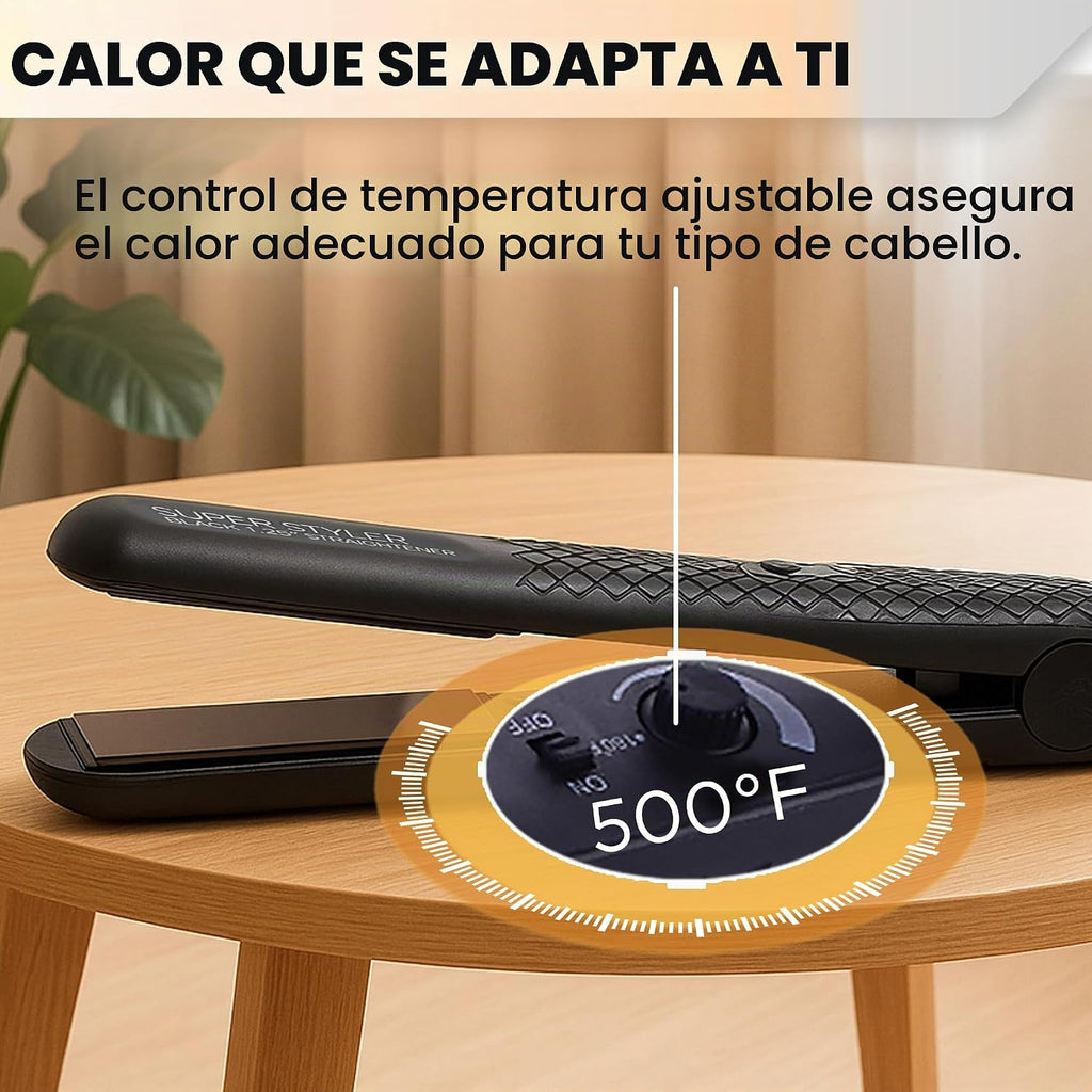 Plancha de pelo Herstyler Superstyler de cerámica Onyx - Alisador d...