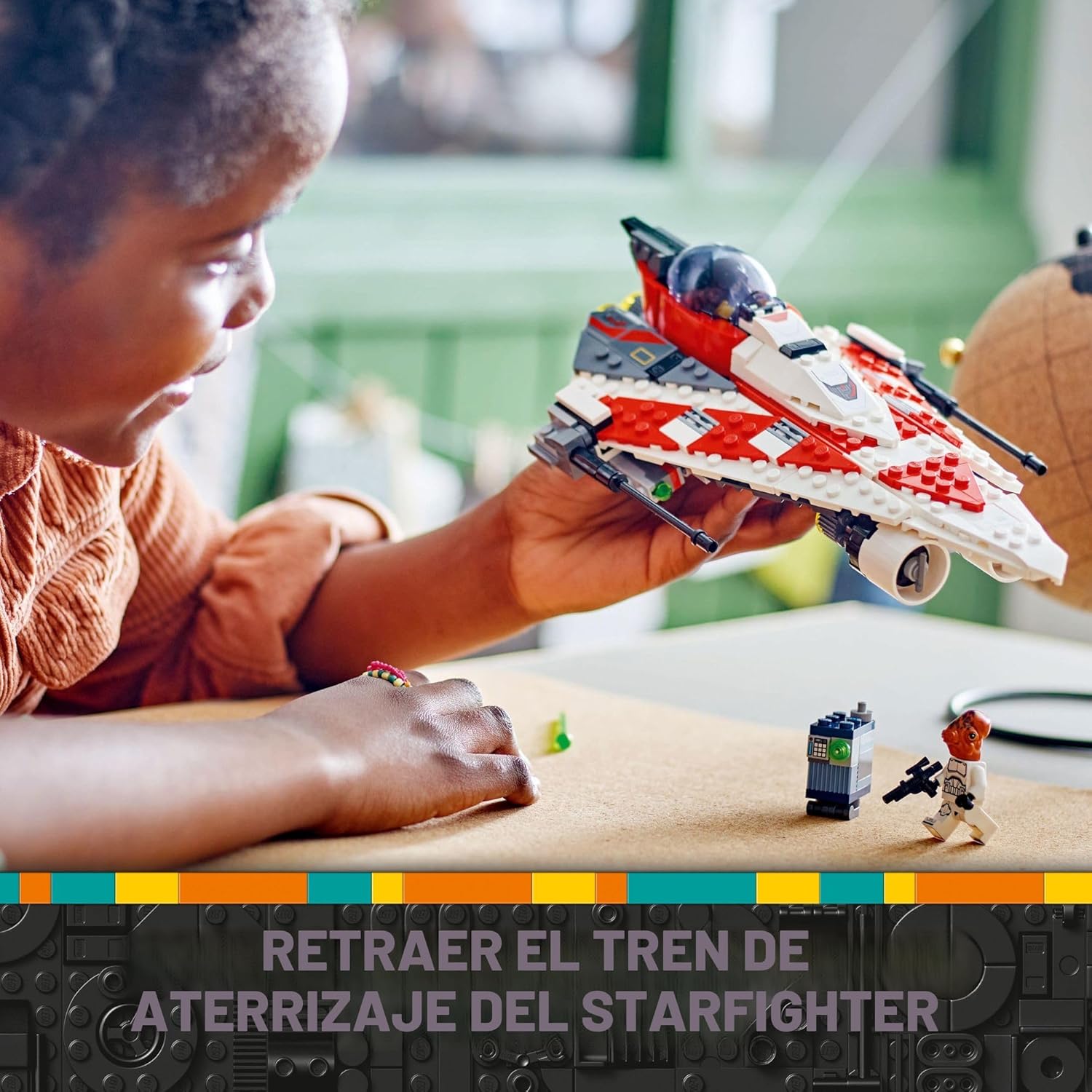 LEGO Star Wars Jedi Bob's Starfighter Vehículo de juguete const...