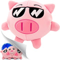 PeppyPawz - Piggy - Juguete masticable 3 en 1 para perros con bola...