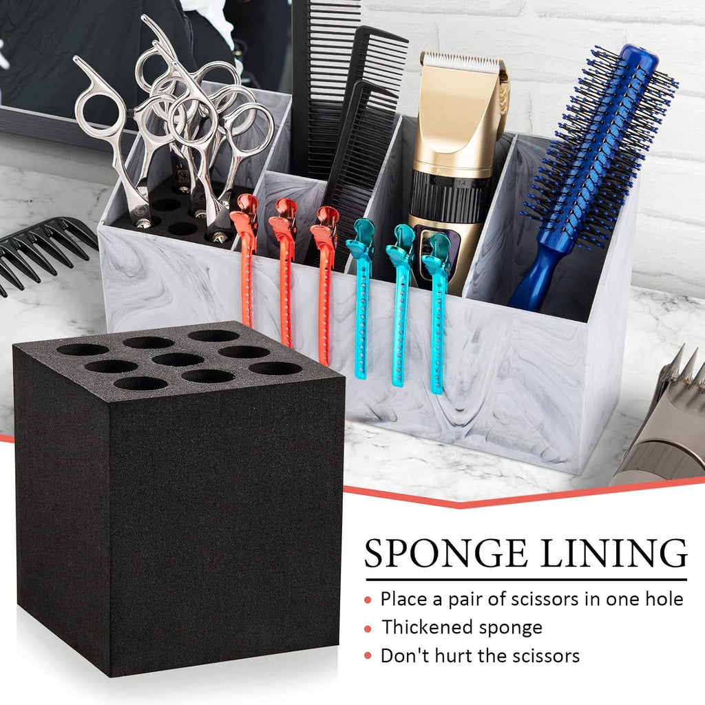 Noverlife Soporte para Tijeras de Peluquería, Organizador de Escrit...