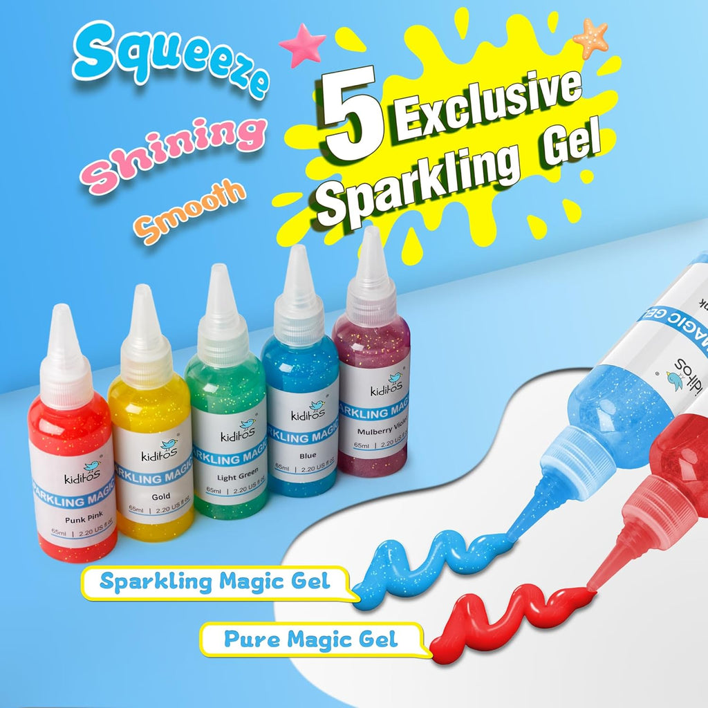 Kit de juguete mágico de elfo acuático Kiditos \u2013 Squishies par...