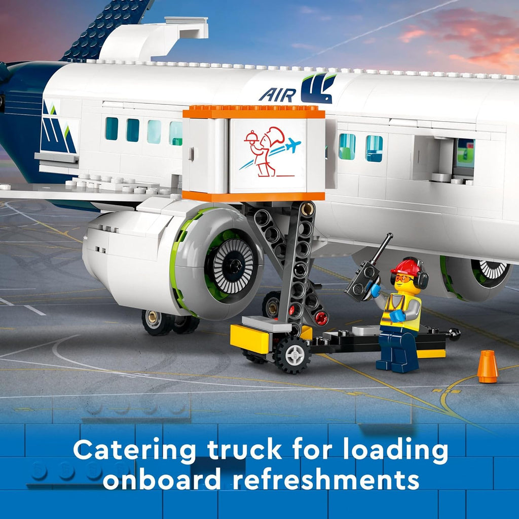 LEGO City Passenger Airplane Toy \u2013 Juego de construcción para...