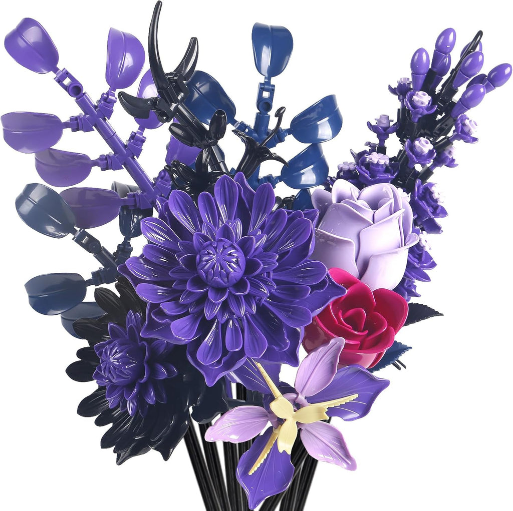 Exquiste - Bloques de construcción de ramo de flores compatibles co...