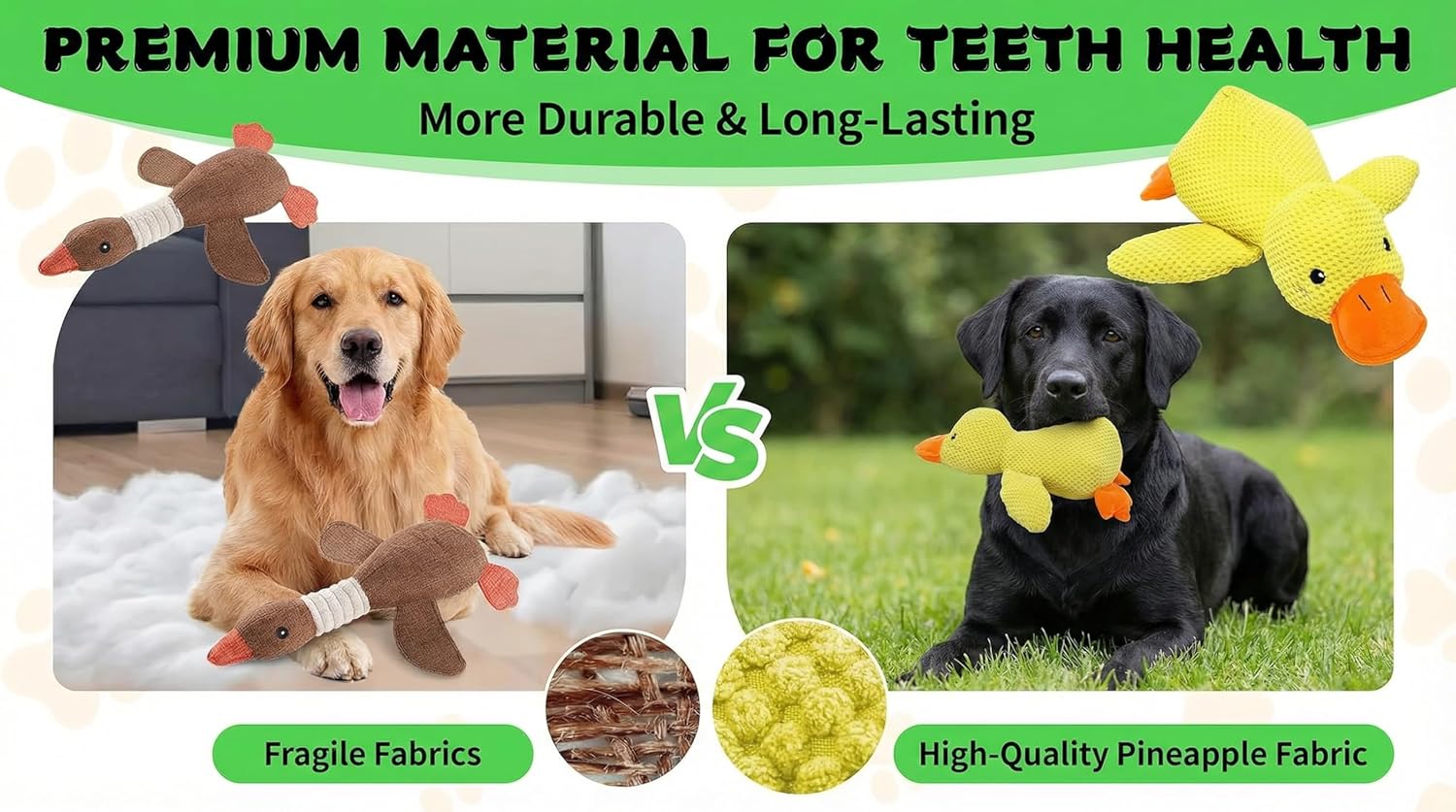 Paw-FECT Piece - Juguete calmante de felpa para perro, con sonido d...