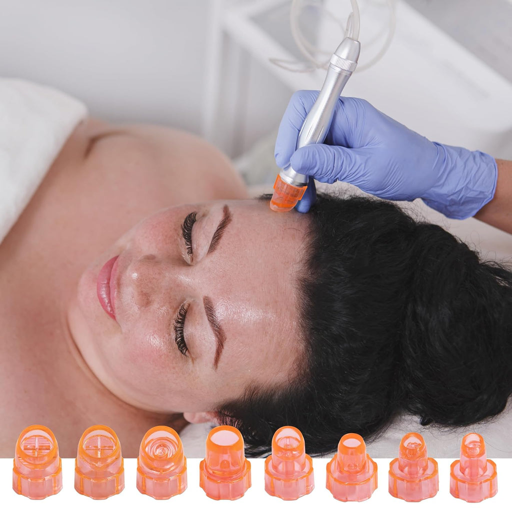 Tapón de plástico Beaty Máquina Recambios Agua Peeling Tips 8pcs po...