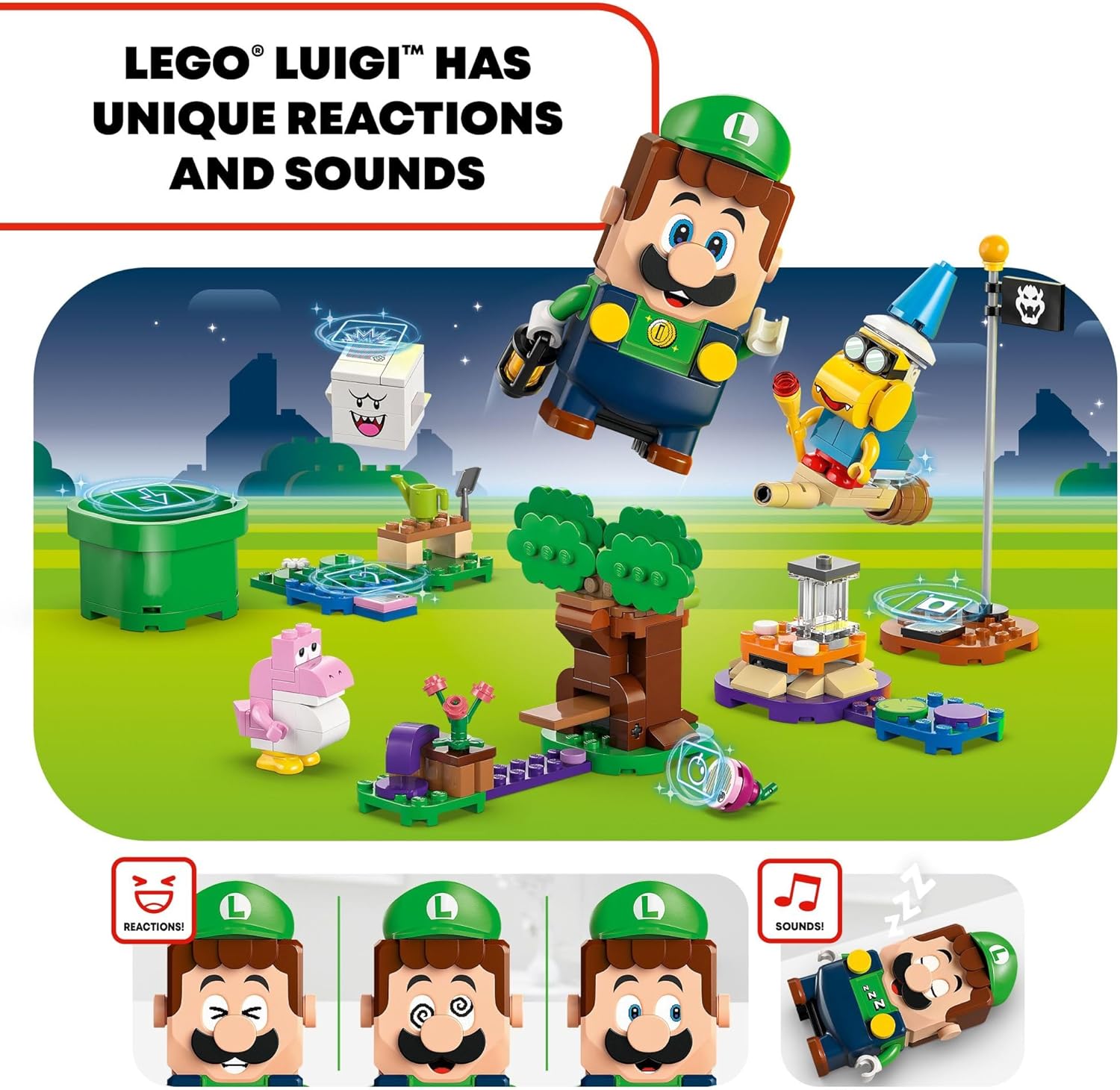 LEGO Super Mario Super Mario Adventures con juguete interactivo Lui...