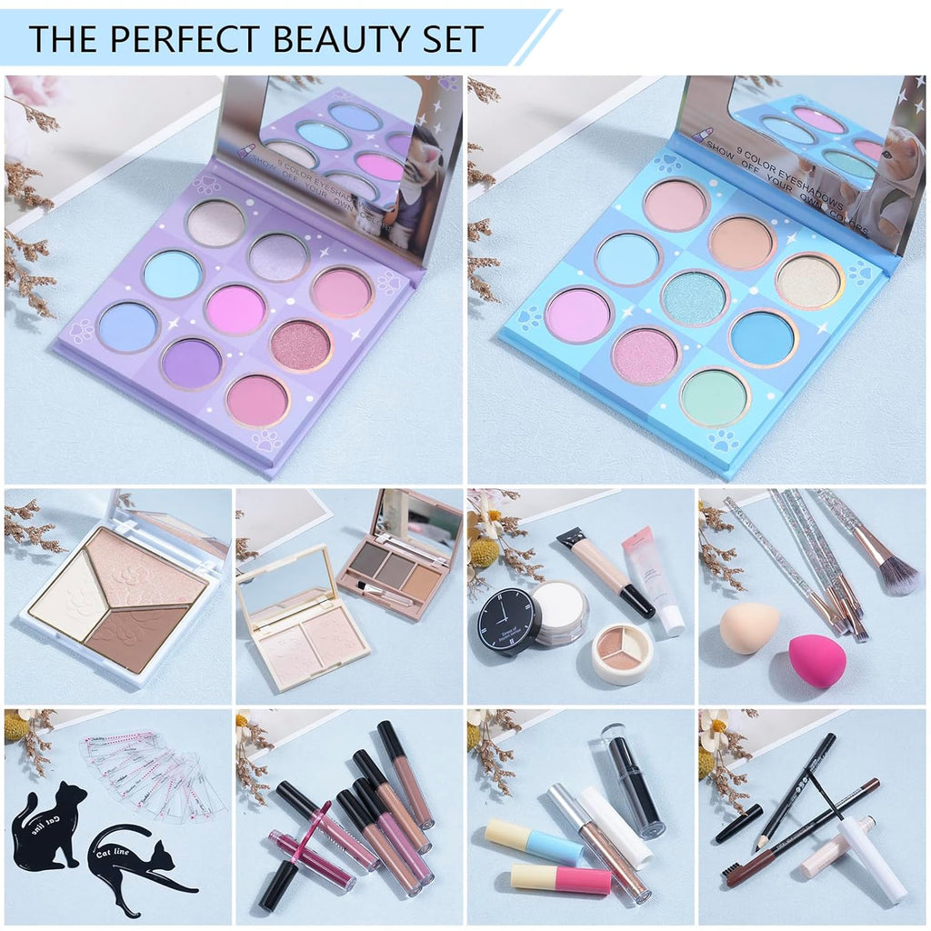 Kits de maquillaje para niñas y adolescentes, set de regalo de maqu...