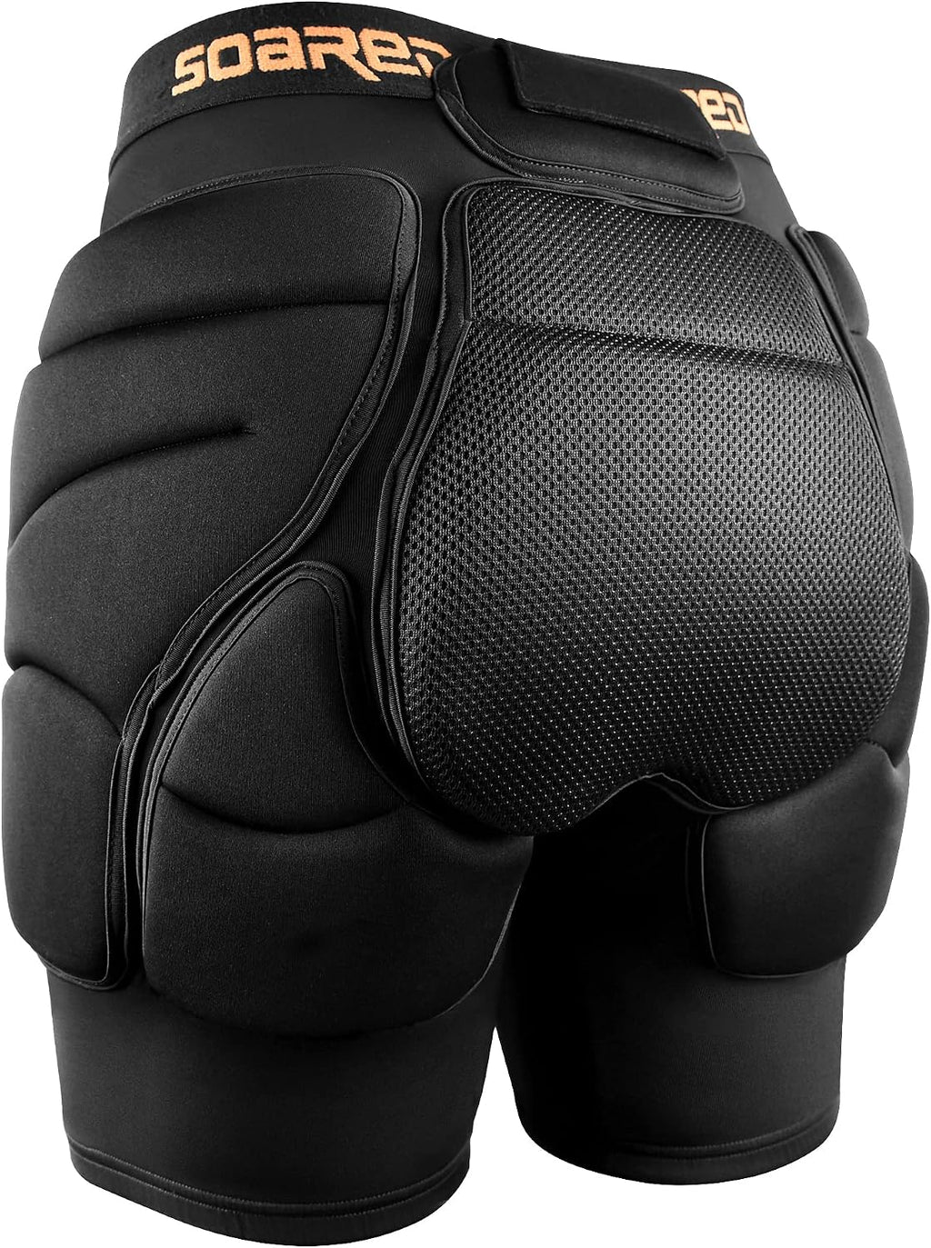 Soared - Shorts acolchados con protección 3D para cadera y glúteos...