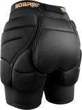 Soared - Shorts acolchados con protección 3D para cadera y glúteos...