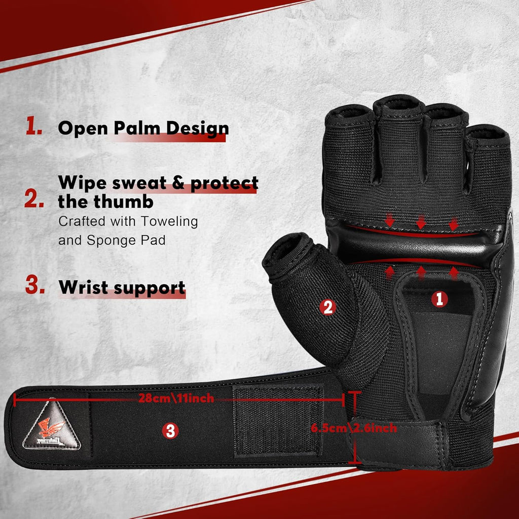 Xinluying Guantes MMA Saco de Boxeo Entrenamiento Artes Marciales S...