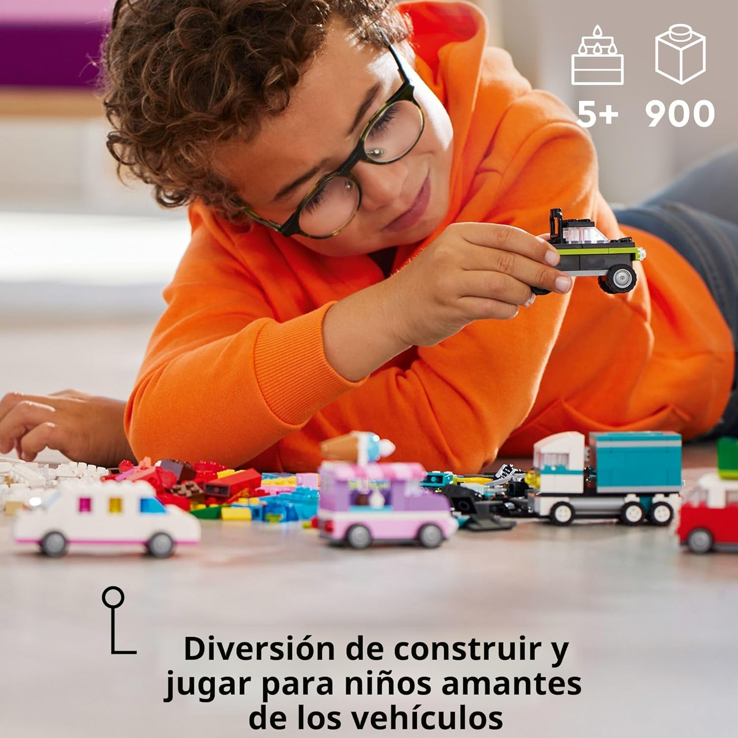 LEGO Vehículos creativos clásicos, kit de construcción de ladrillos...