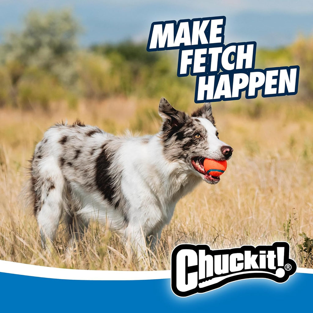 Chuckit! Paquete de pelota y lanzador Ultra para perros clásico 26M...