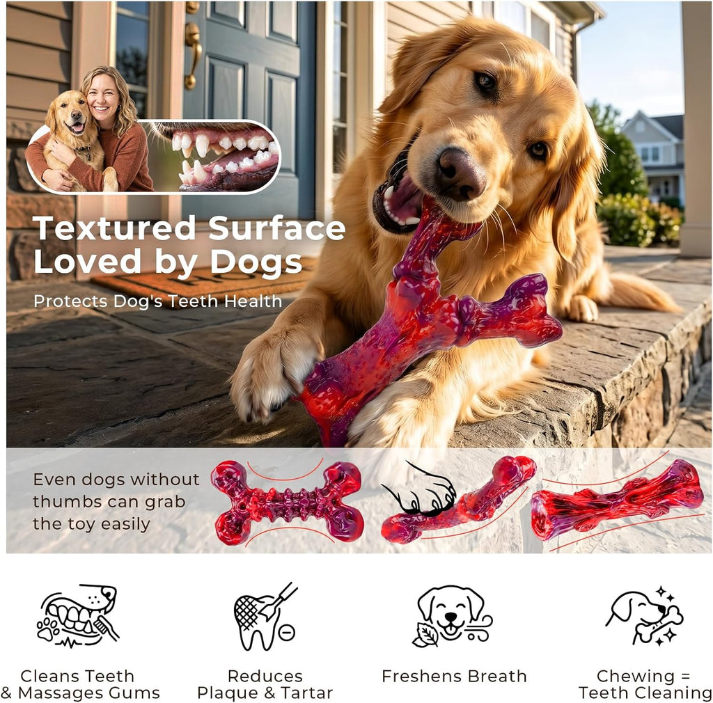 Kseroo - Juguetes indestructibles para perros que mastican agresiva...