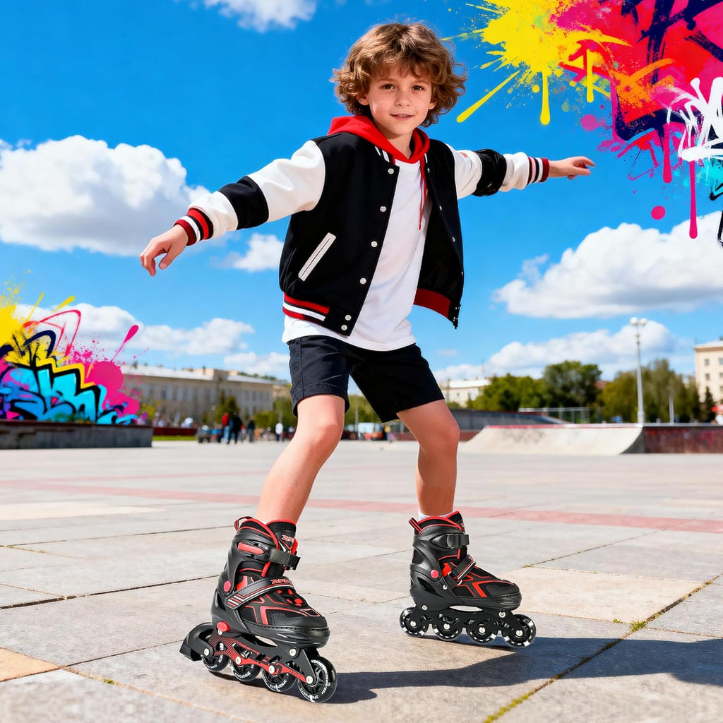 2PM SPORTS - Patines en línea ajustables Torinx verde para niños, p...