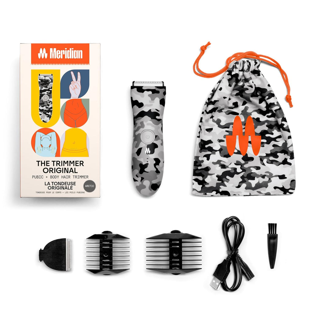 MERIDIAN The Trimmer Original - Recortadora de vello corporal para...