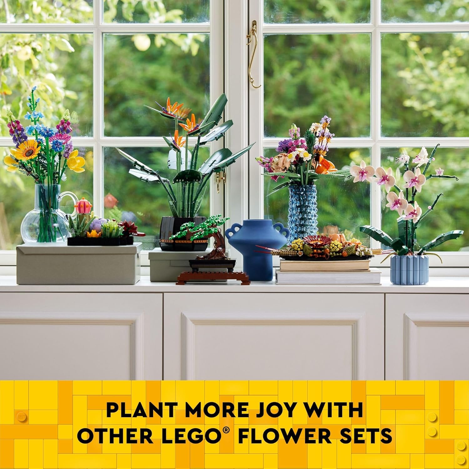 LEGO Juguete de construcción de flor de cerezo para niños, niñas y...