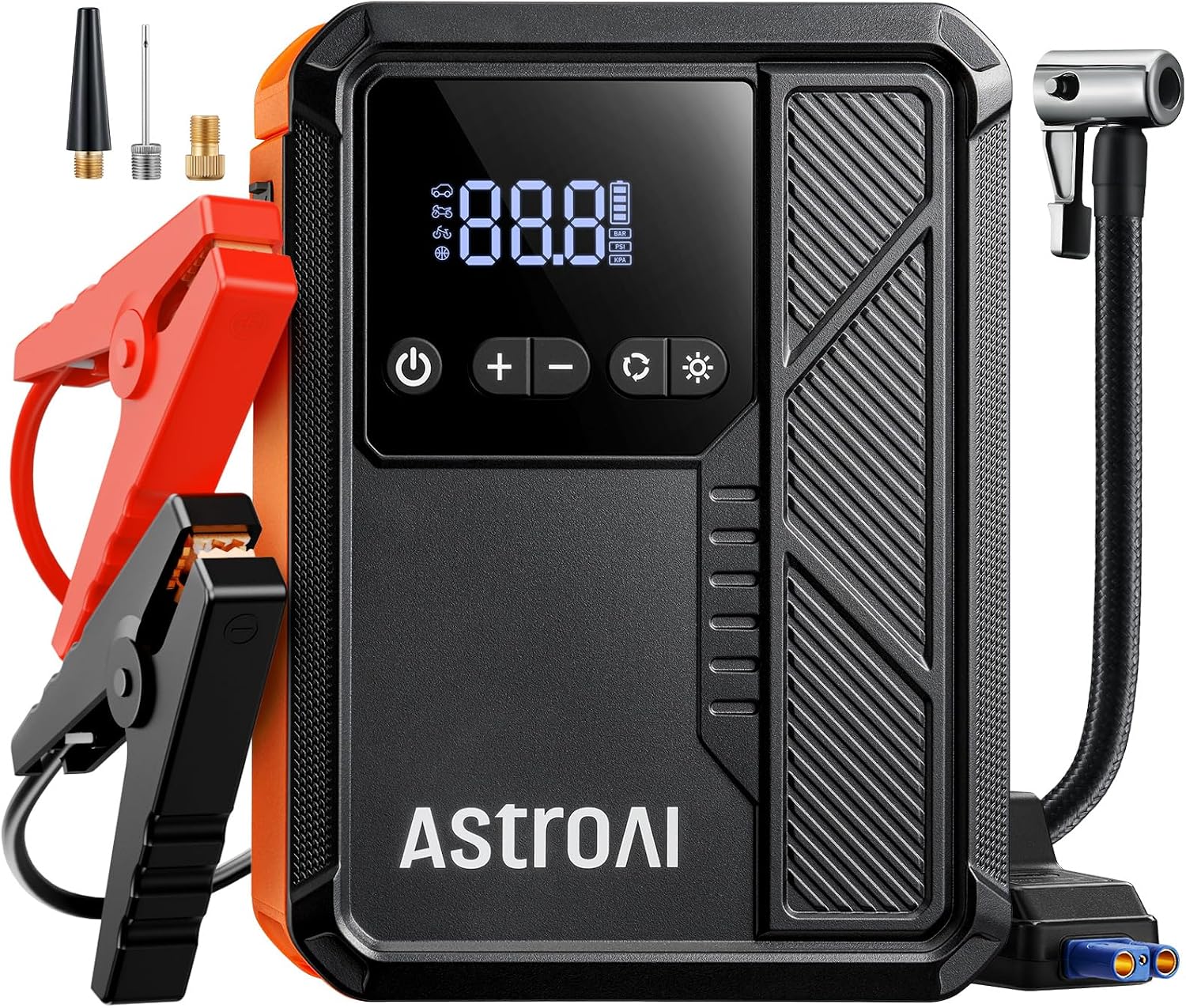 AstroAI Beta822 Arrancador de 3000 A con compresor de aire, inflado...