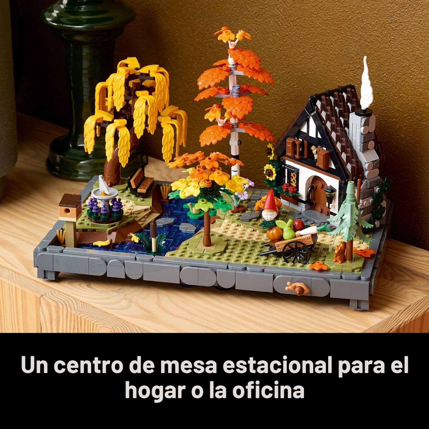 LEGO Icons 11372 - Juego de construcción de jardín para adultos, ma...