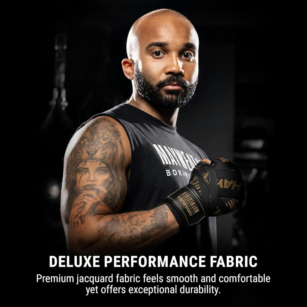 Hayabusa Mayweather Deluxe - Vendas de mano para hombres y mujeres,...