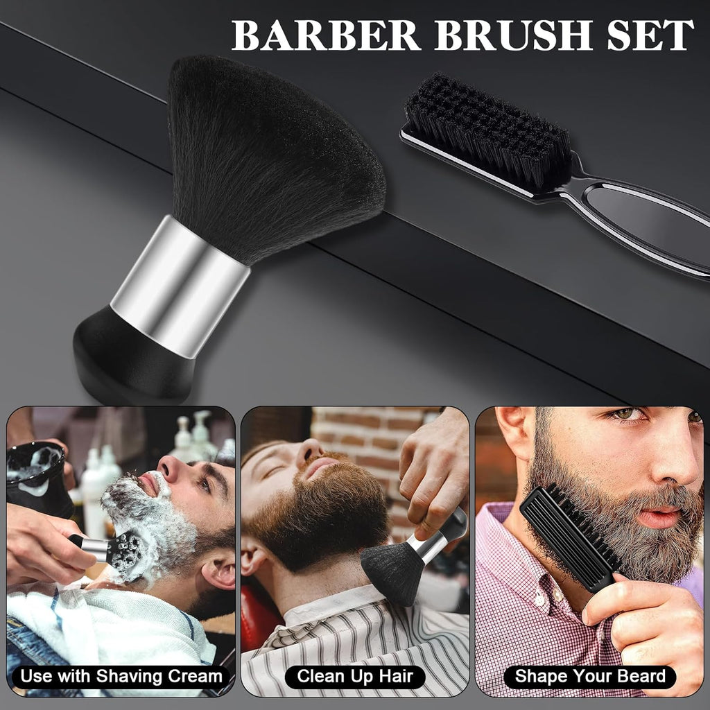 DUAIU Juego de 9 peines para el cabello, peines de peluquero profes...
