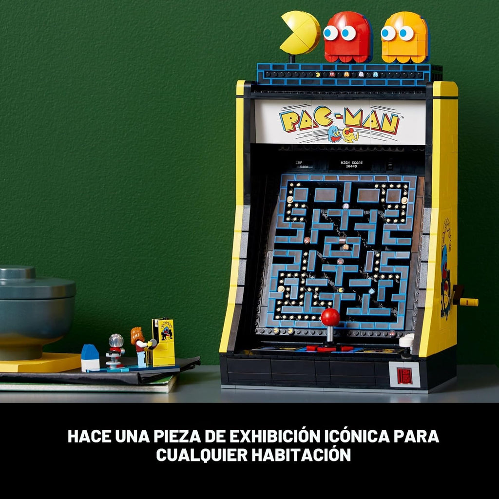 LEGO Icons PAC-Man Juegos de Construcción Arcade para Adultos - Dec...