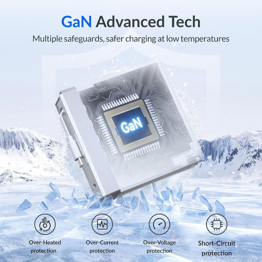 Gitryin Bloque de cargador retráctil de 140 W para MacBook múltiple...